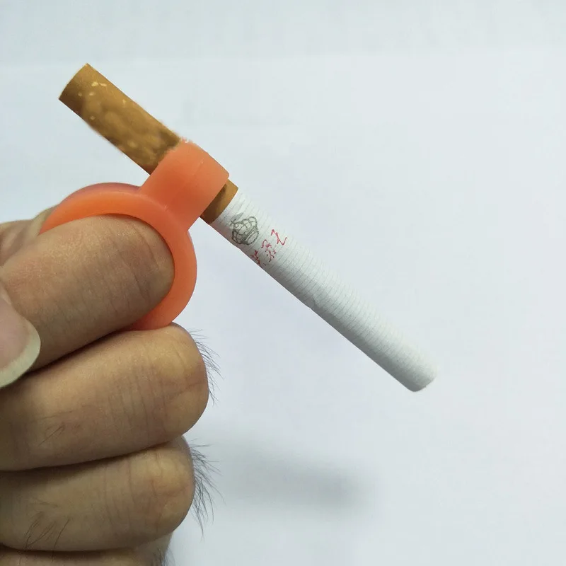 Hot 5 Packs Unisex Smoking Green Silicone Ring Soft Comfortable Cigarette Holder Accessories | Дом и сад