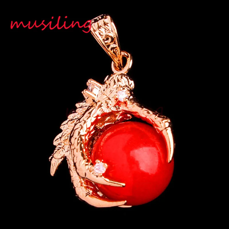 1 шт. мужское ожерелье с подвеской в виде когтя дракона 16 мм|dragon claw pendant|claw pendantgem stone