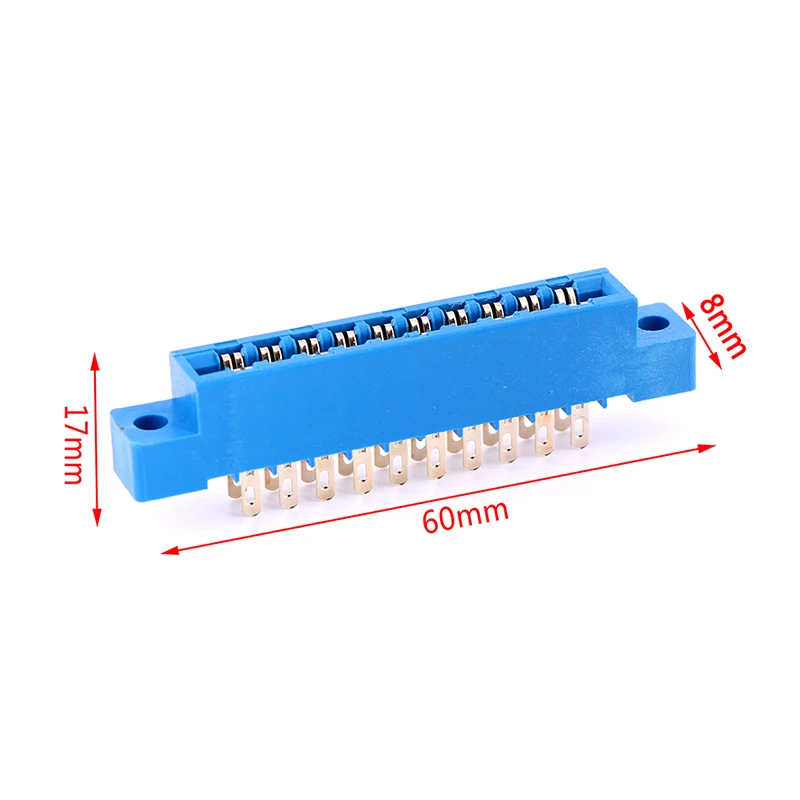 Сварной провод/плагин 3 96 Позолоченный разъем для платы PCB двухрядный пайки 2x10 2x15