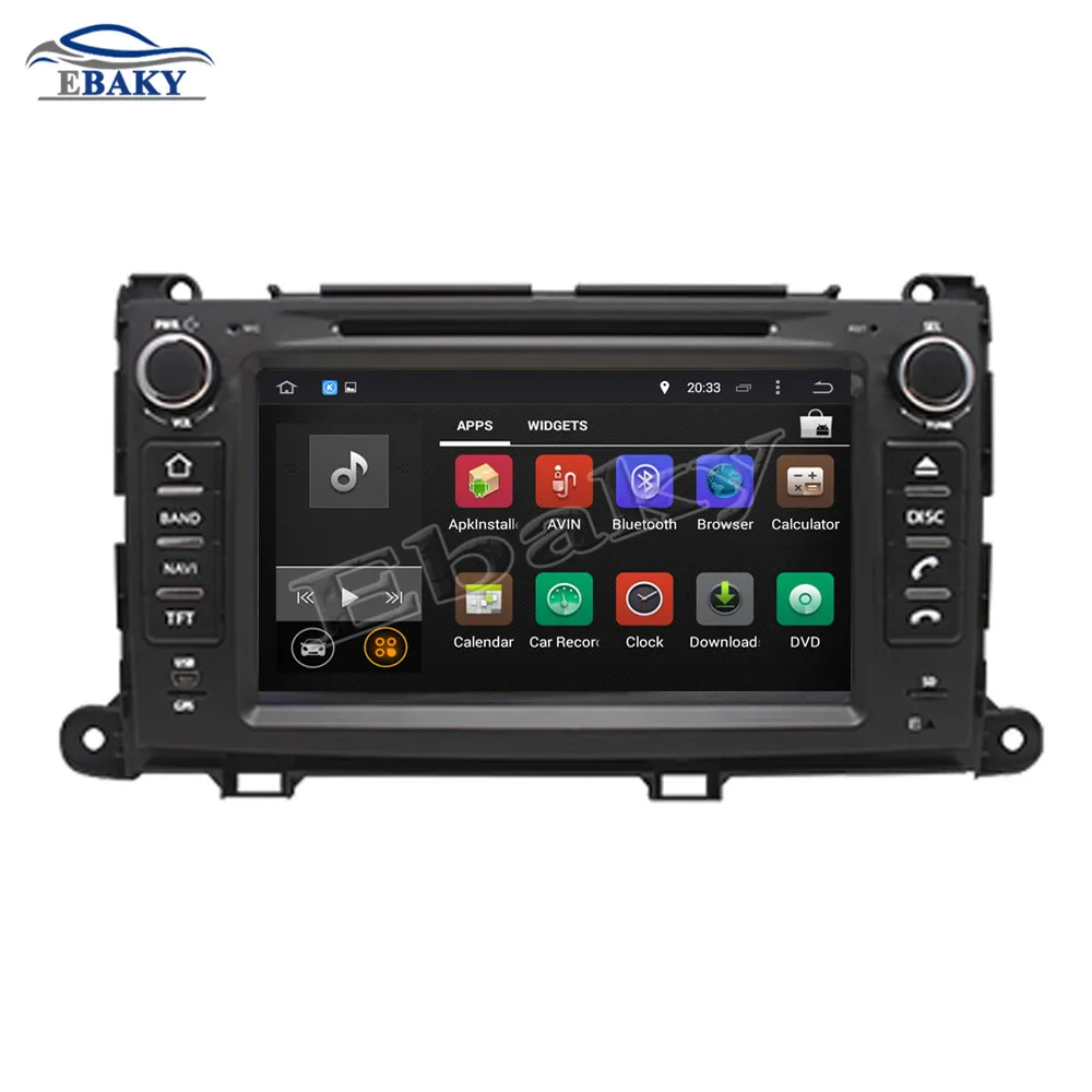 NaviTopia 8 дюймов Восьмиядерный 2 ГБ/4 ГБ Android 0/Android 7 1 Автомобильный DVD Радио для Toyota