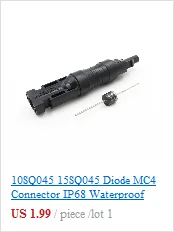 Коннектор SMH 50A PowerPlug медные контакты 6# SH50 600 в заряд батареи внутри быстро подключается Т-образная ручка защита от пыли
