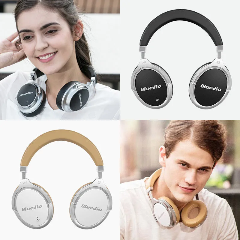 Оригинальный Новый Bluedio F2 активное шумоподавление беспроводные Bluetooth наушники