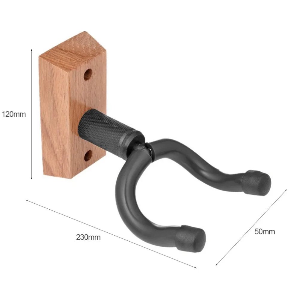 Универсальная настенная подставка для деревянной гитары регулируемый прочный