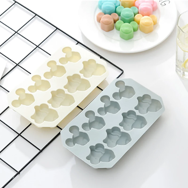 Sugarcraft мультфильм Микки силиконовая форма помадка форма для украшения торта инструменты форма для шоколадной мастики мороженое кубик прессформы Производитель