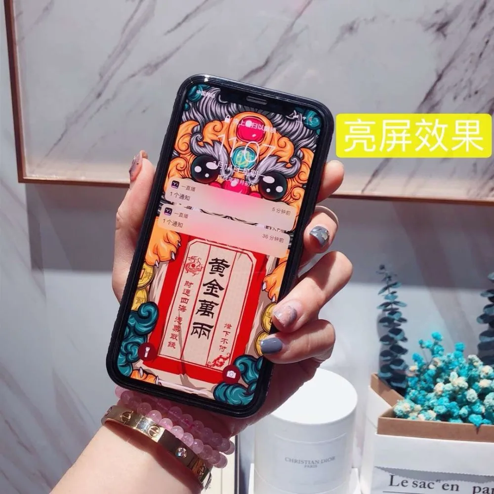 Закаленное стекло Hello kitty Cat для iPhone 6, 6 S, 78 PLUS, X, XR, 8, XS MAX, 7 plus, защита на весь экран, 6 plus, модный защитный