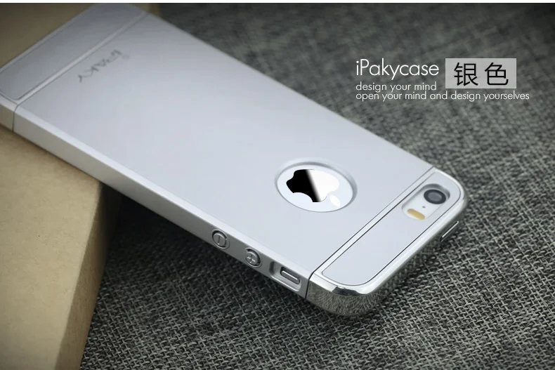 Оригинальный Чехол iPaky для iPhone SE 5 5S чехол 3 в 1 Жесткий ПК гибридный защитный чехлы