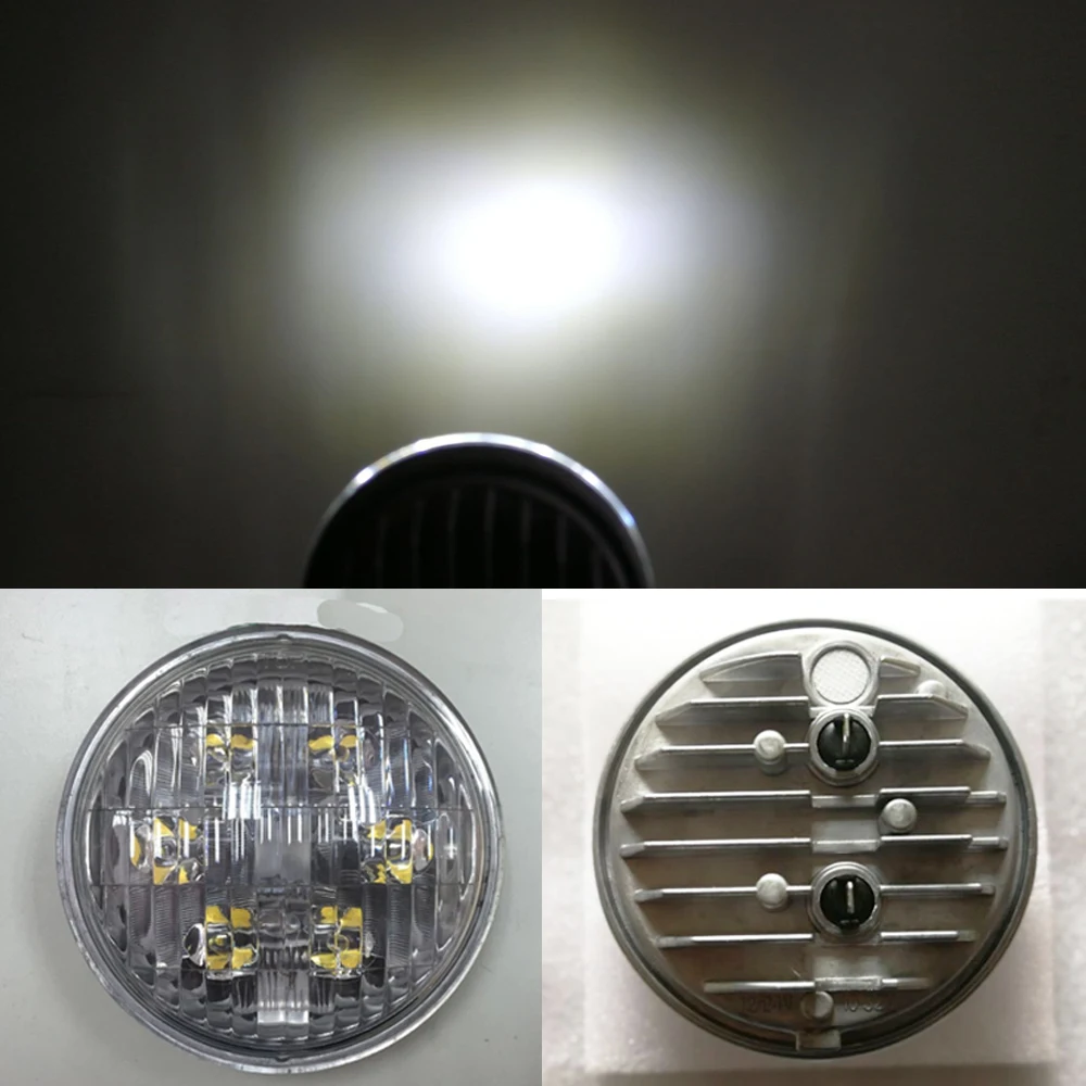 12V 24V Led Sealed Beam LED Fender or Hood Light PAR 36 Tractor Cross Flood beam Farm agricultural Work x2pc | Автомобили и