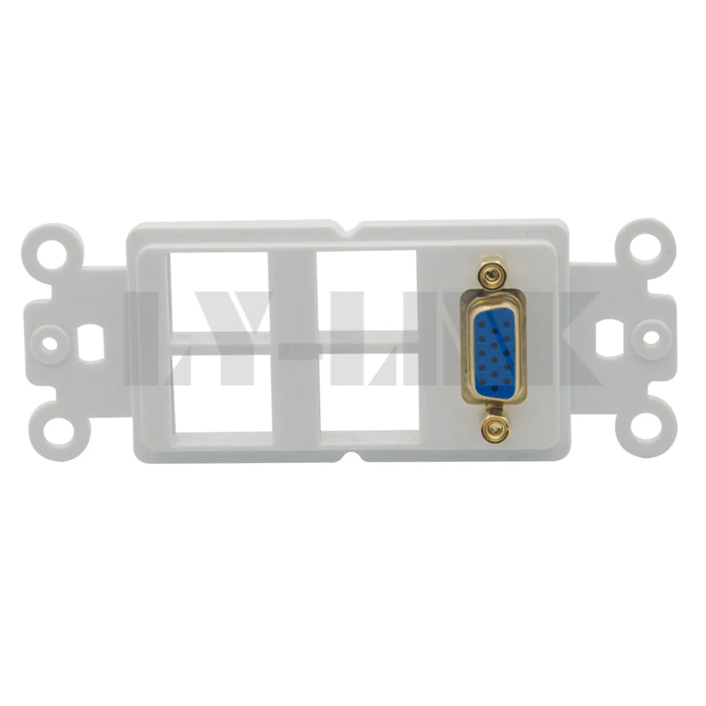 1 X VGA и 4 Keystone порты|keystone vga|port vga |