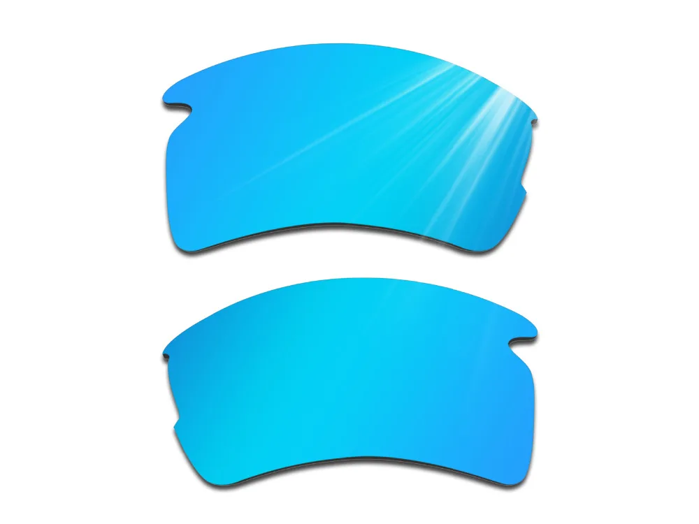 2 пары поляризованных солнцезащитных очков Glintbay Сменные линзы для Oakley Flak 0 XL