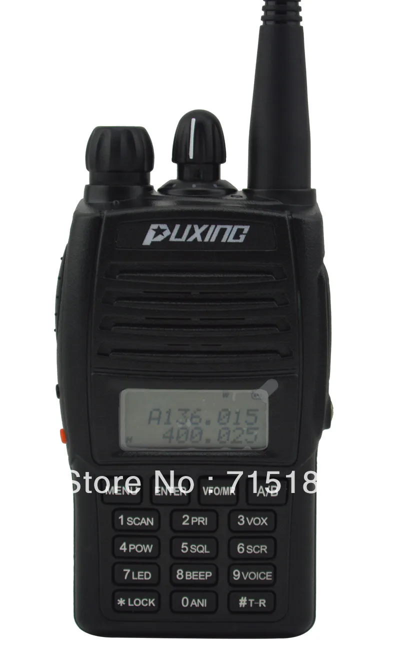 

PUXING new version updated PX-UV973 PX two way radio PXUV973 Dual Band FM Transciever Scanner and FM Radio for police equipment
