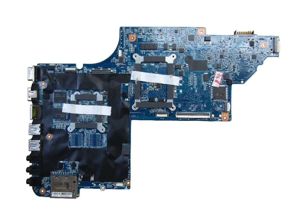 665348-001 для hp DV6 DV6-6000 материнская плата HM65 HD6490/1G, протестирована и гарантирована в хорошем рабочем состоянии