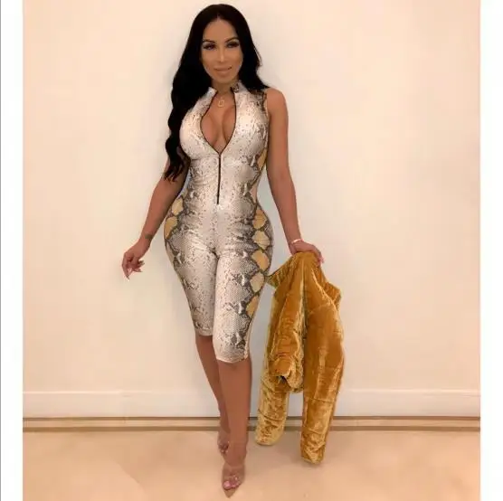 2019 африканская одежда новый наряд Модный повседневный змеиный принт без рукавов