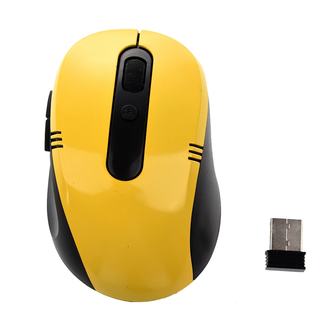 2 4 GHz USB мышь для ПК ноутбука Беспроводной Оптический желтый с черным|usb mouse|mouse for