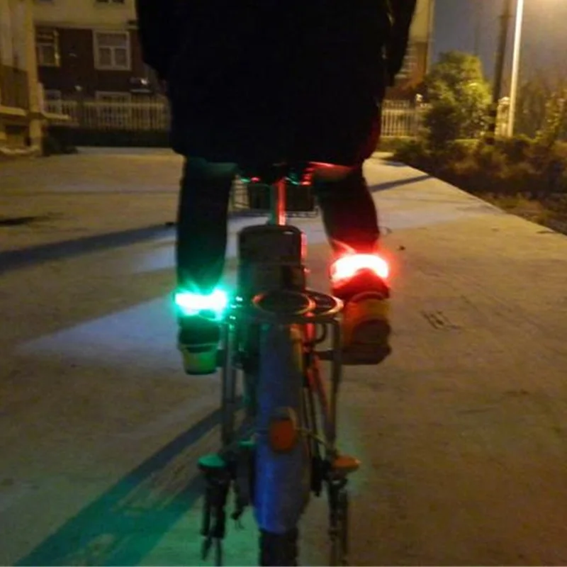 Светодиодный светоотражающий аварийный светильник силиконовый наручный