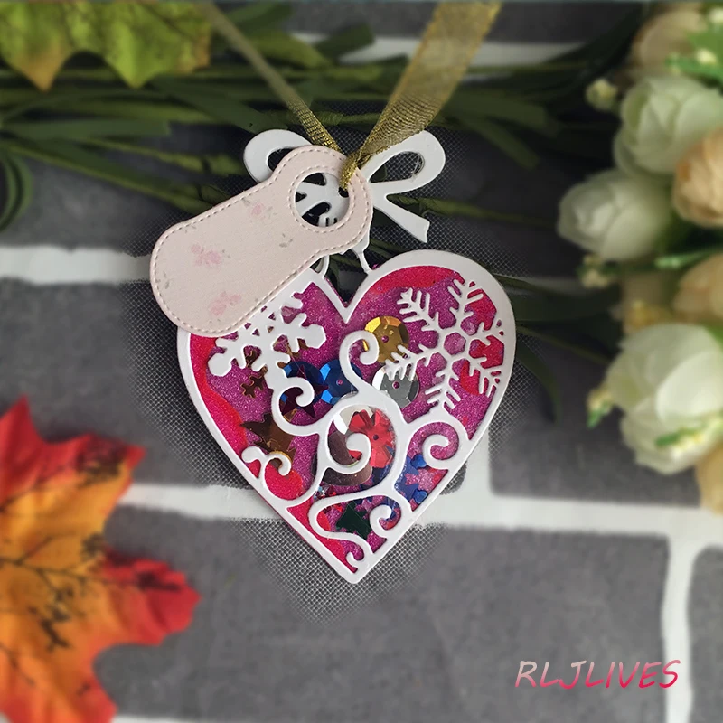 Christmas Ball Heart Metal Cutting Dies Stencils for DIY Scrapbooking Stamp/photo album Decorative Embossing Paper Cards | Дом и сад
