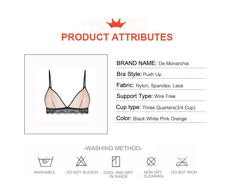 Новые пикантные бюстгальтеры для Для женщин прозрачные кружева Bralette Красота сетки бюстгальтер женский бесшовные неприкрытая бюстгальтер Femme белье