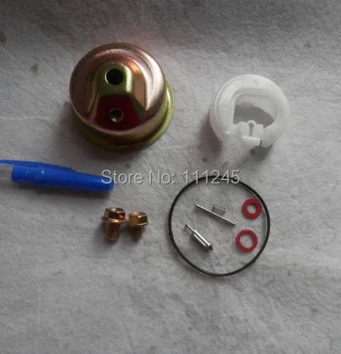 

GX390 CARBURETOR REPAIR KIT FOR HONDA GX240 GX340 PUMP CHAMBER FLOAT WASHER NEEDLE VALVE RING SPRING CARB OVERHAUL REBUILD