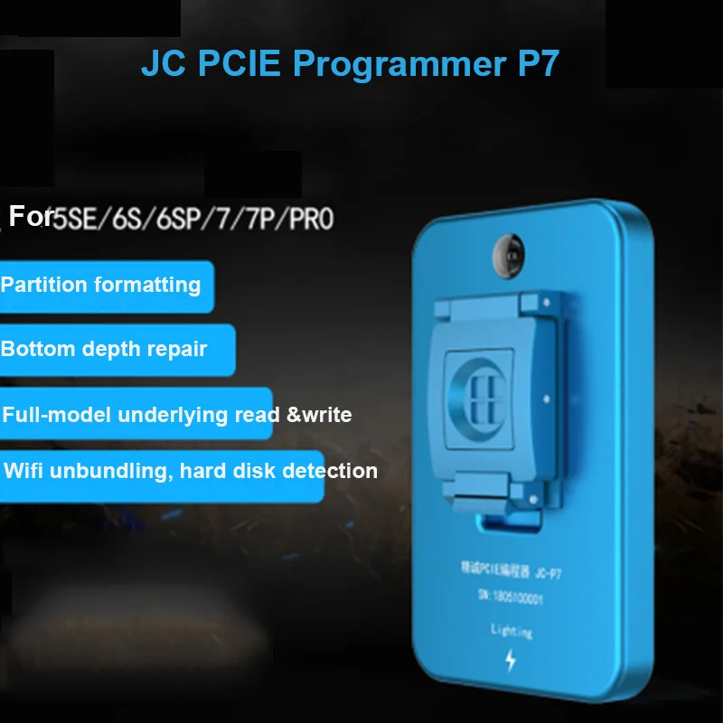 Жёсткий диск JC Pro1000S NAND программатор P7 инструменты для чтения и записи ремонта iPhone