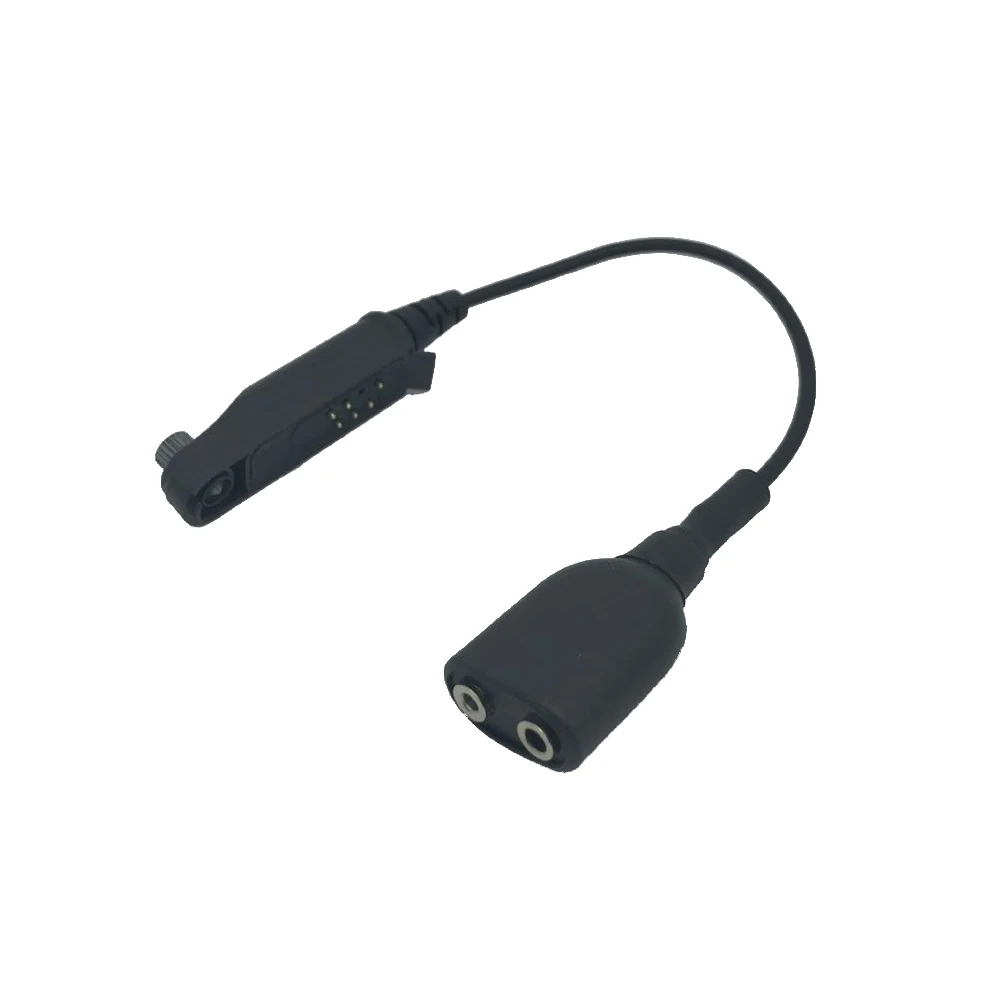 K интерфейс аудио адаптер 2Pin гарнитура порт Walkie Talkie аксессуары для Baofeng UV 9R BF 9700
