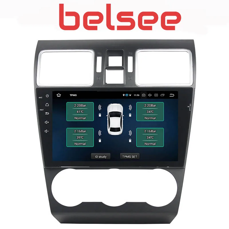 Автомобильный мультимедийный радиоплеер Belsee Android 10 стерео головное устройство 8