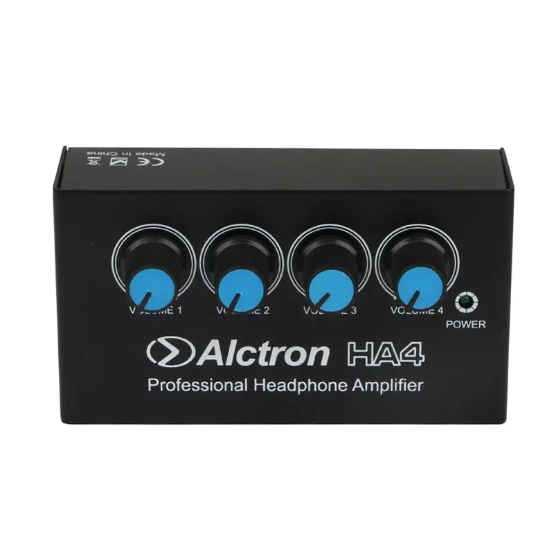 Alctron HA4 профессиональный мониторинг усилитель для наушников компактный 4 канальный усилитель для наушников
