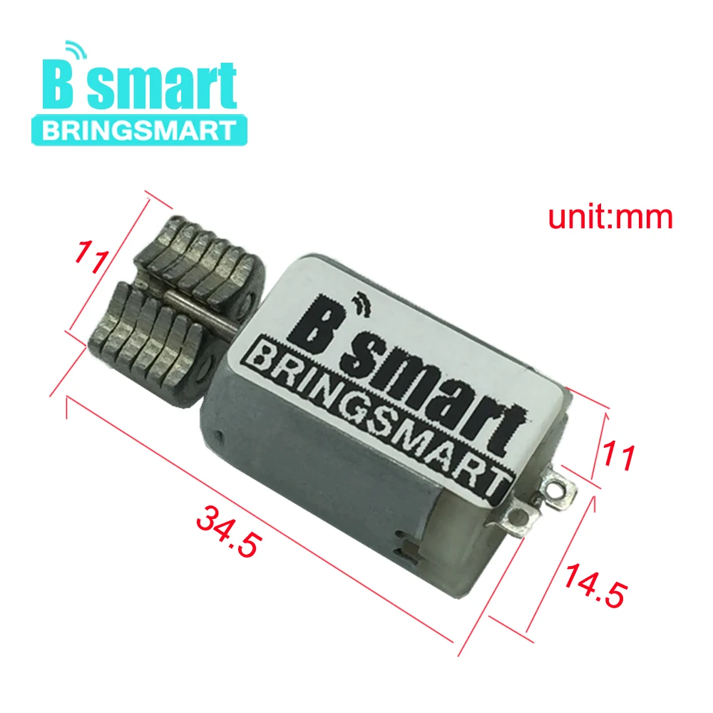 Bringsmart FF 030 12145 двигатель постоянного тока 2 5 6 в вибромотор 10500 об/мин