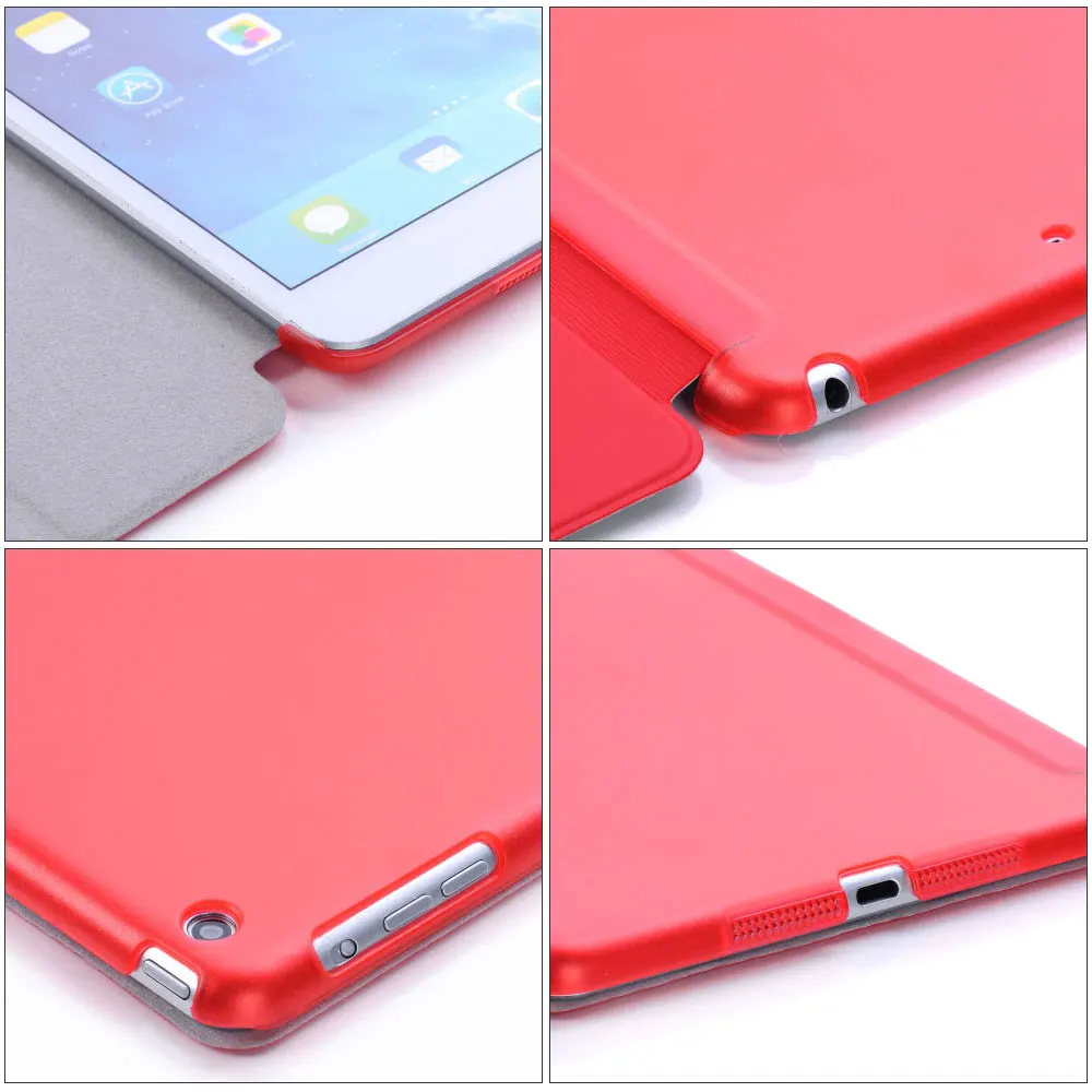 Чехол для Apple iPad mini 1 2 3 умный чехол из искусственной кожи блестящий силиконовый