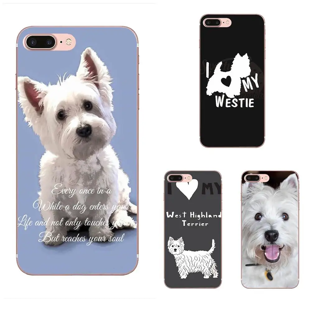 Мягкий резиновый чехол для телефона из ТПУ с рисунком I Love My Westie Xiaomi Redmi Note 2 3 3S 4 4A 4X