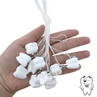 20 шт., детская коробка для хранения зубов в форме милого молочного зуба, Подарочная коробка для детских зубов, мини-коробки для хранения зубов, контейнер для сбора