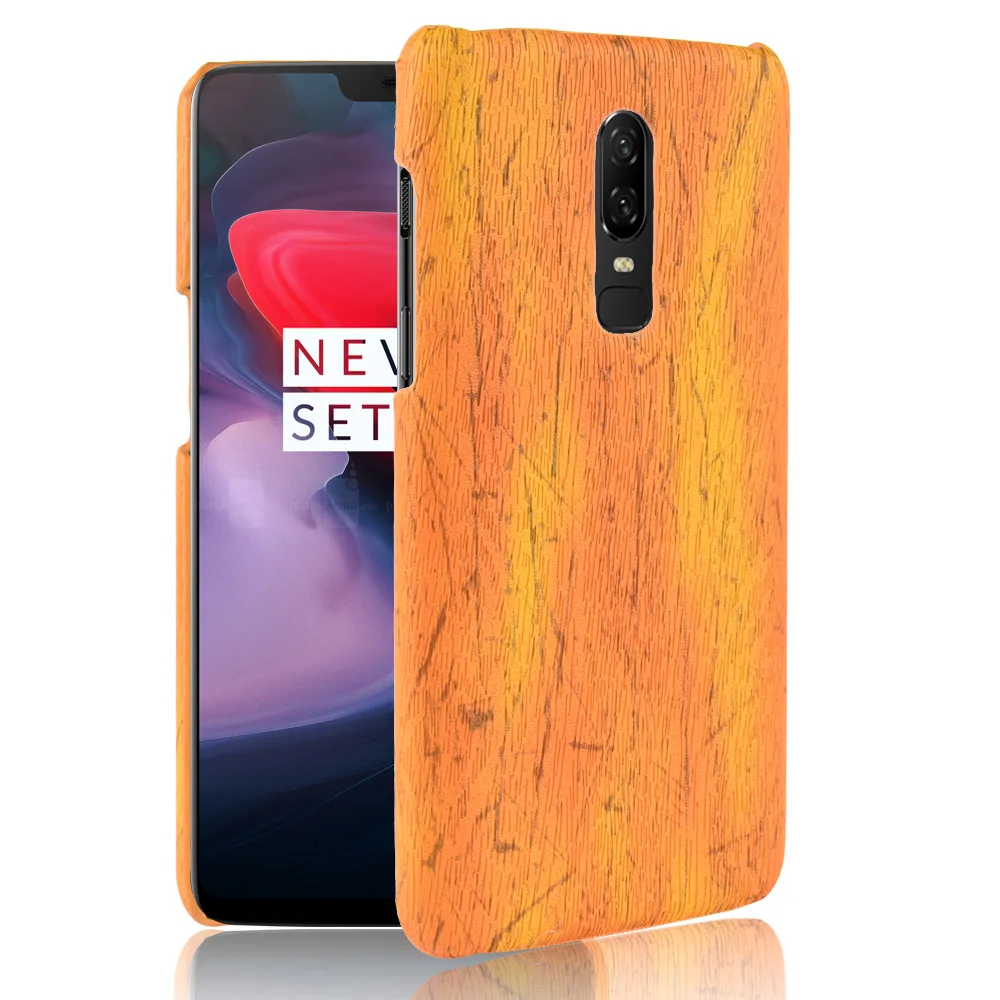 Роскошный кожаный чехол в стиле ретро Woodern для One Plus 6 1 2 3 3T 5 T с рисунком Жесткий
