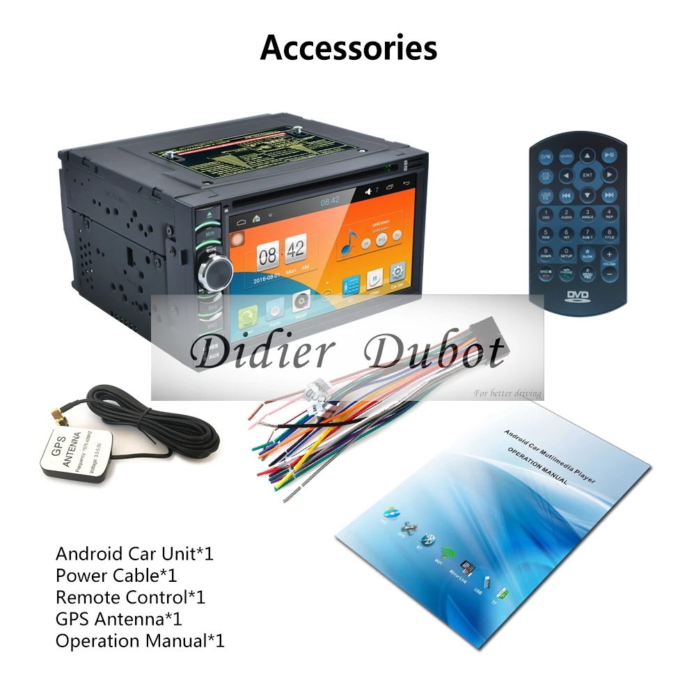 Android 5.1 4 ядра dvd плеер автомобиля двойной (2) дин Радио стерео Нави GPS с BT WI FI 3G Mirro