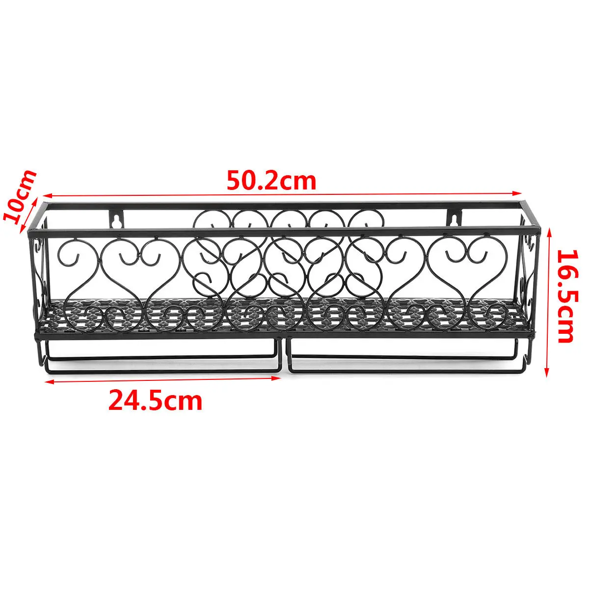 Настенный металлический винный шкаф полка для бутылок вина со стеклянным