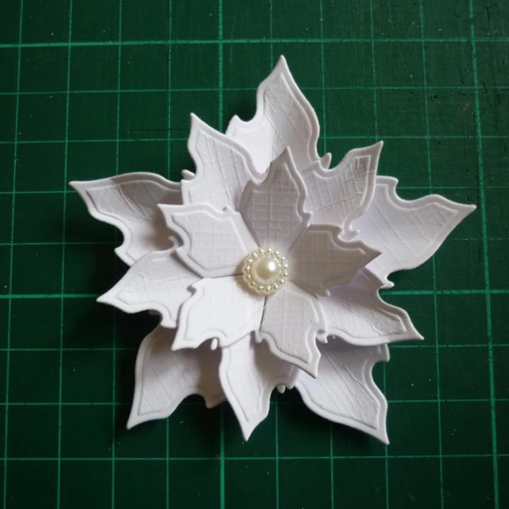 Пять лепестков шаблон Цветочная рамка из углеродистой стали для резки металла