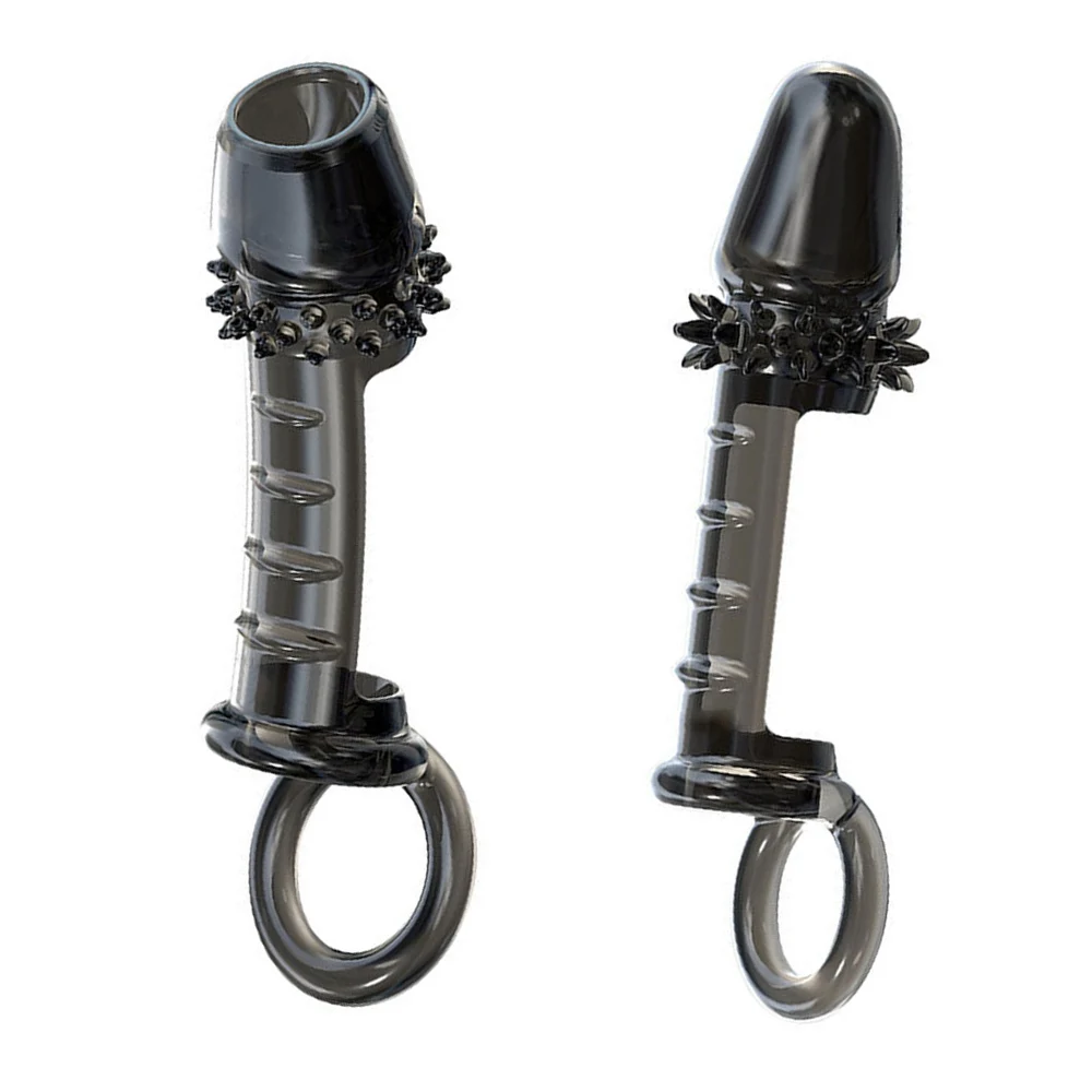 2019 новый стиль силиконовый Мужской пенис удлинитель фаллоимитатора рукав