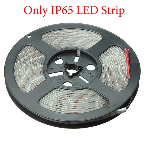 Only 5M IP65 Strip 15 м Водонепроницаемая белая светодиодная лента 5630 супер яркий светильник 5 м 10 м+ сенсорный РЧ пульт дистанционного управления диммер+ DC12V 5A 10A 15A источник питания - Испускаемый цвет: Only 5M IP65 Strip