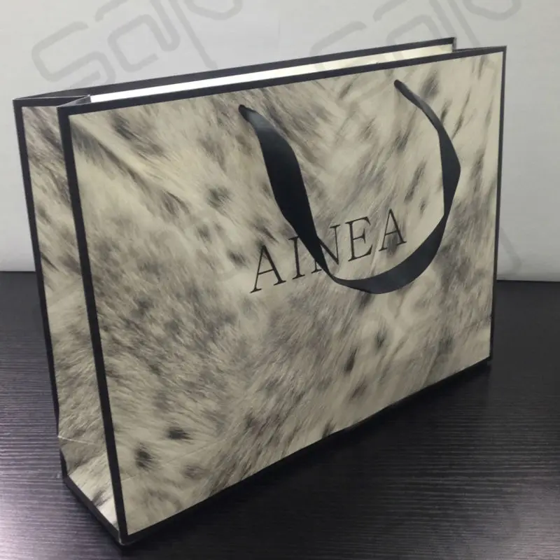 Подгонянные новые роскошные причудливый дизайн логотипа напечатанные бумажные