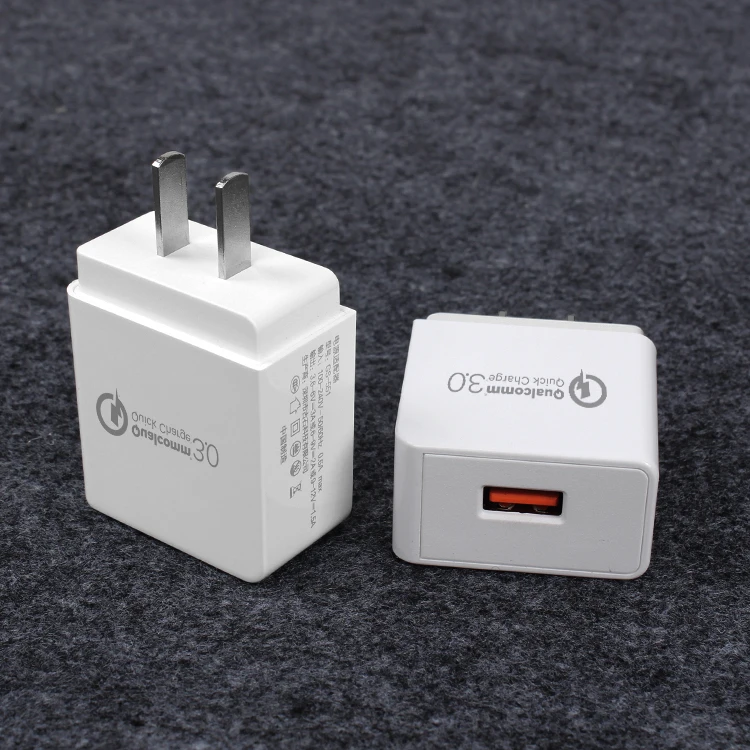 Быстрое зарядное устройство QC 3,0 USB зарядное устройство для iPhone xs max Быстрая зарядка 18 Вт EU/US/UK зарядное устройство для мобильного телефона для huawei samsung Xiaomi