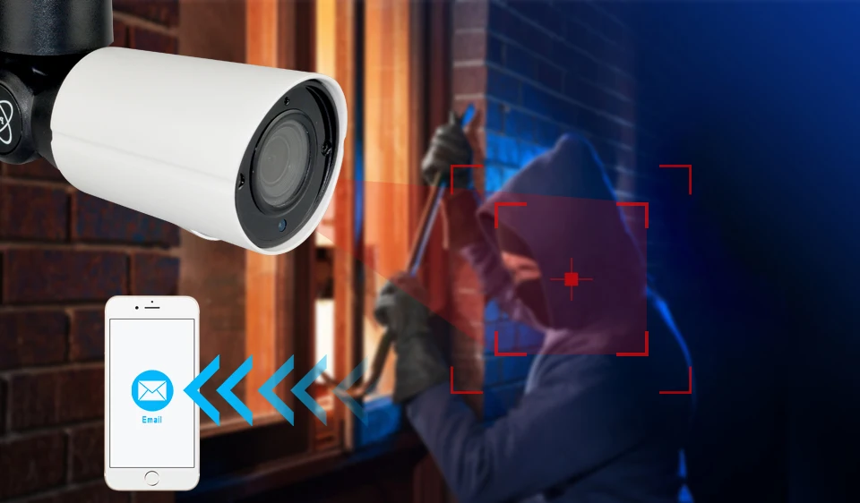 Камера видеонаблюдения SONY IMX323 POE H.265 водонепроницаемая Мини PTZ IP камера с облачным