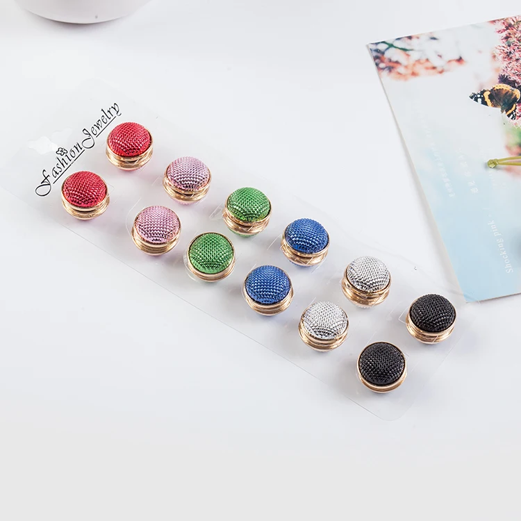 Классическая Металлическая элегантная строгая металлическая пряжка для шарфа