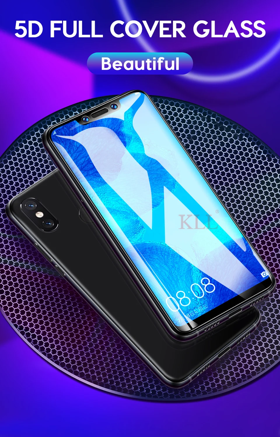 5D полное покрытие краев закаленное стекло для huawei Nova 3 3e 3i Защита экрана для huawei P20 Pro Lite P Smart Y9 защитная пленка