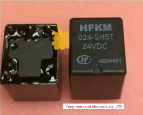 Новое реле HFKM 024 SDST 24VDC HFKM024SDST 024SDST DC24V 24V DIP5 10 шт./лот|Реле| |