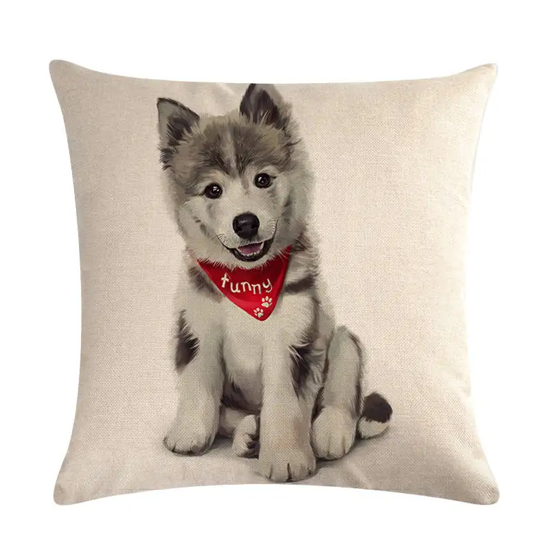 Наволочка для подушки с леопардовым принтом в виде животного акварельная