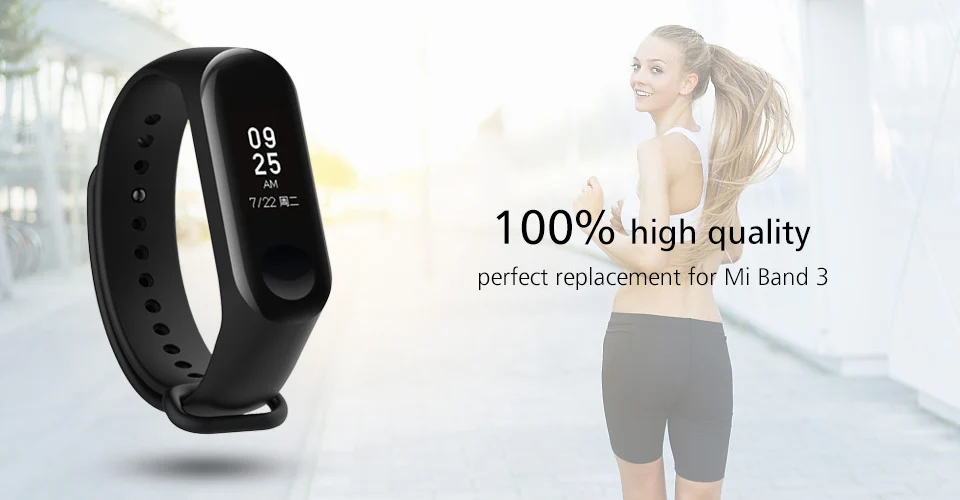 Браслет для Xiaomi Mi Band 3 4 спортивный ремешок часы силиконовый xiaomi mi band аксессуары