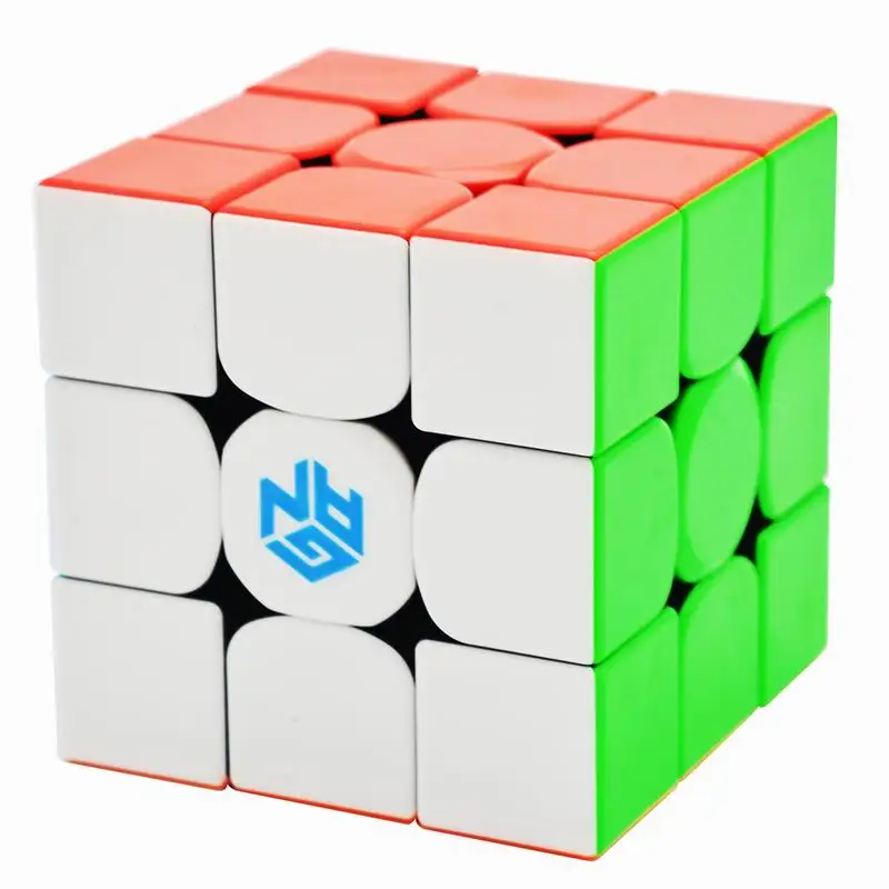 354M Stickerlss Ган 354 м 3x3x3, Magico, кубики цветной с магнитным Ган 354 м пазл Скорость куб для WCA профессиональный куб Волшебные сборные Gan354M игрушки - Цвет: 354M Stickerlss