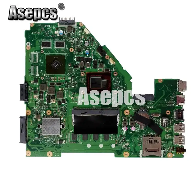 Asepcs X550JD X550JK материнская плата для ноутбука For Asus FX50J ZX50J A550J X550J X550JX тест