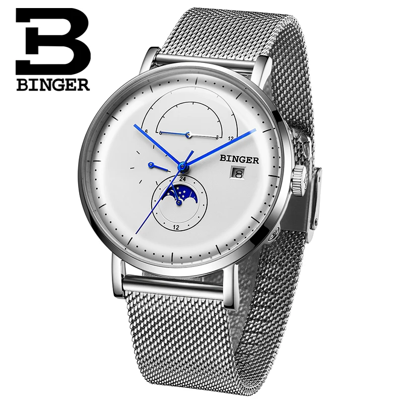 Часы швейцарские мужские с автоподзаводом брендовые роскошные механические