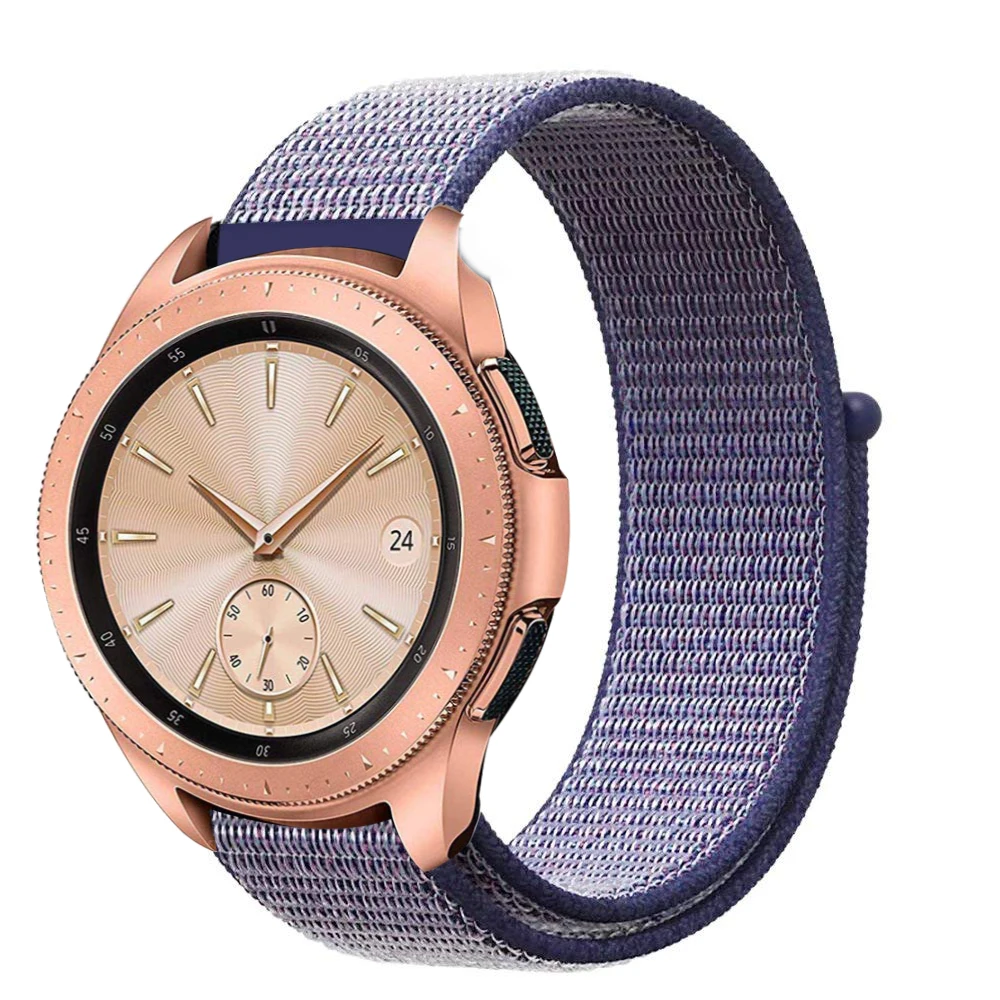 22 мм 20 нейлоновый ремешок для Samsung Galaxy watch 42 46 и Gear Sport S2 S3 Frontier Classic Band Huami Amazfit |