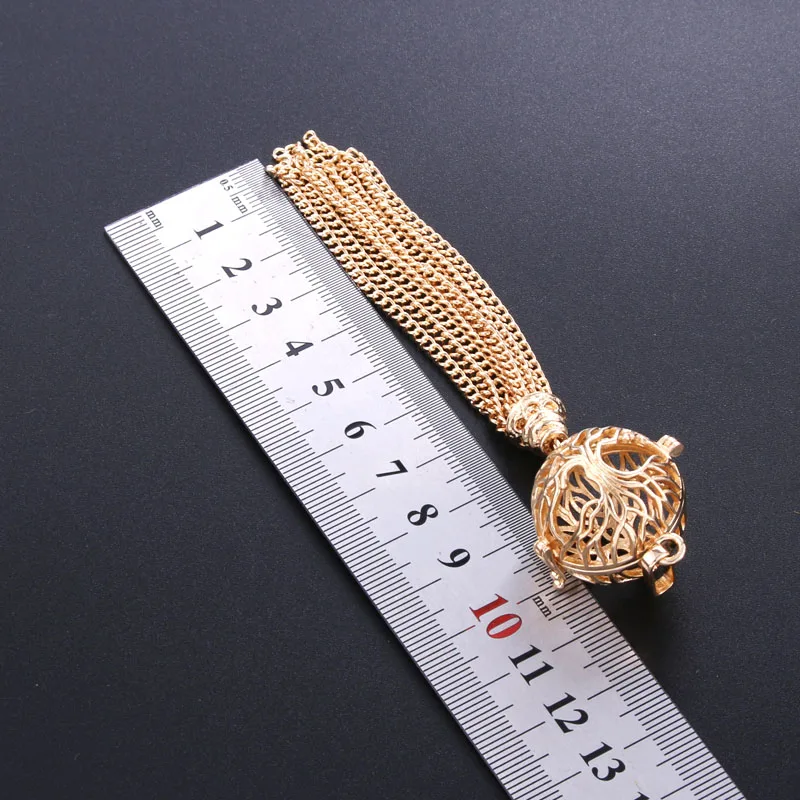 Арома клетка life Tree диффузор кисточка ожерелье медальоны подвеска духи эфирное