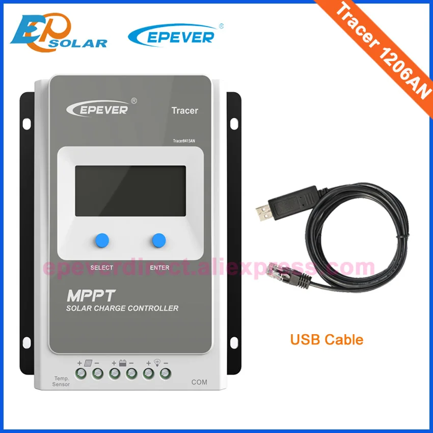 Wi Fi eBOX MPPT 10A контроллер для слежения за солнечной батареей 12В макс. PV вход 60 в Epsolar EP