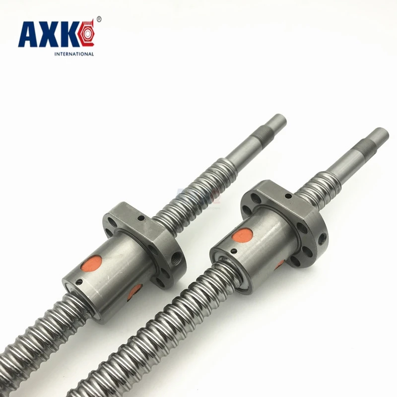 Axk Бесплатная доставка 16 мм 1605 шариковый винт рулонный 1 шт. Sfu1605 200 с фланец